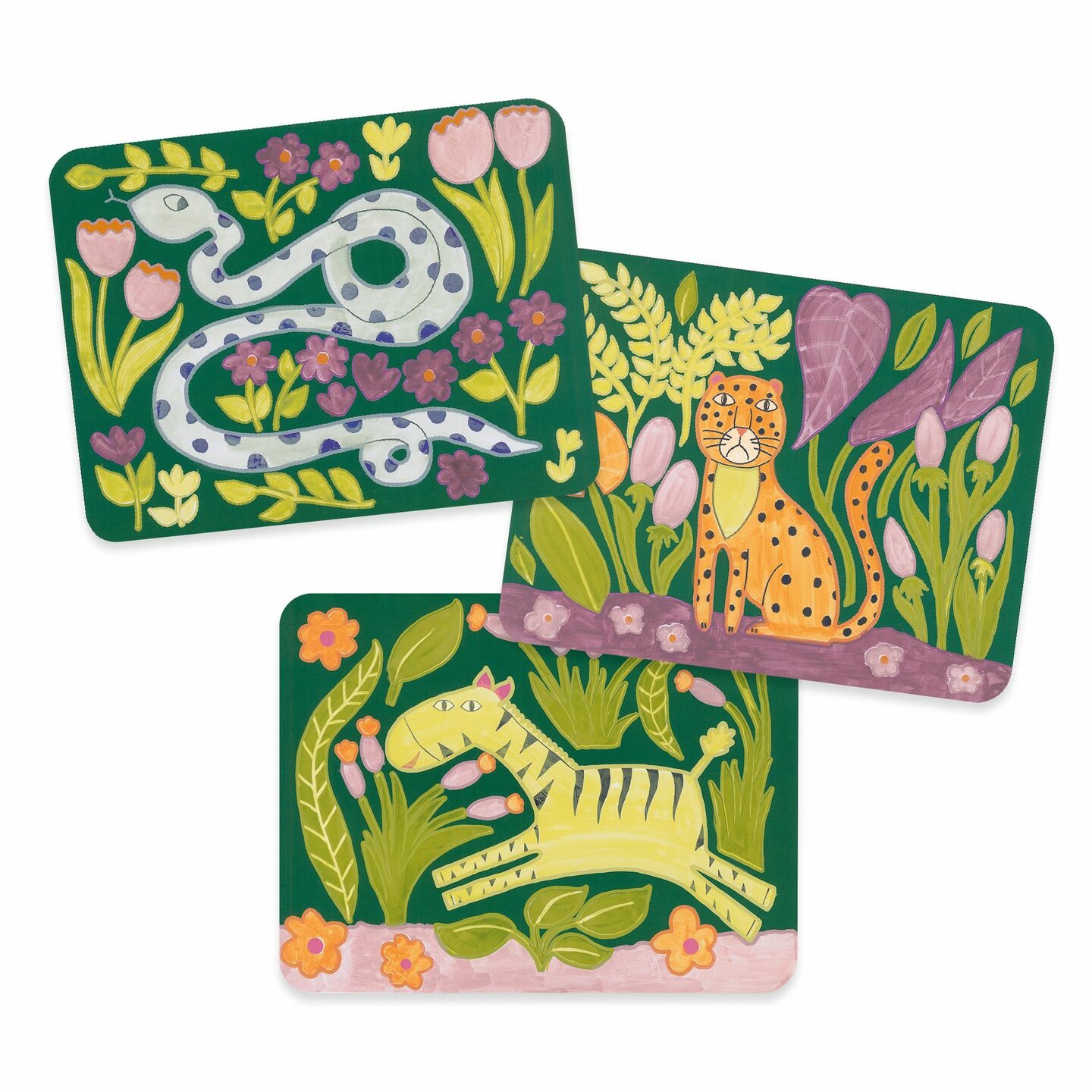 Djeco Verfset met palet - Wild Ones | Speel je Wijs