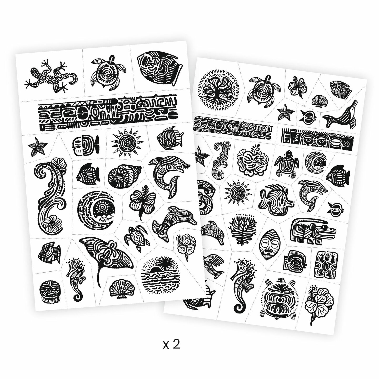 Djeco Tattoos - Polynesia | Speel je Wijs