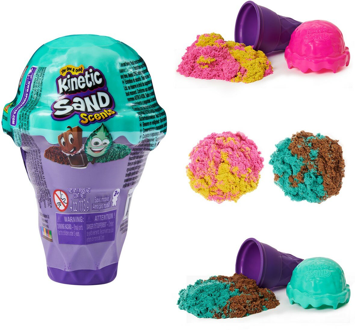 Kinetic Sand - Ijshoorntjeshouder Met Speelzand | Speel je Wijs