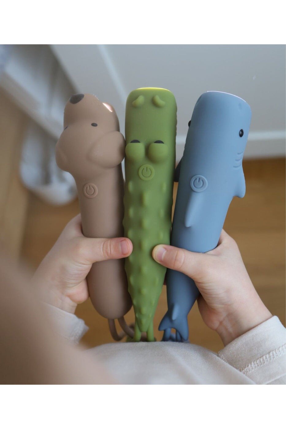 Rabbit & Friends Siliconen Zaklamp - Crocodile