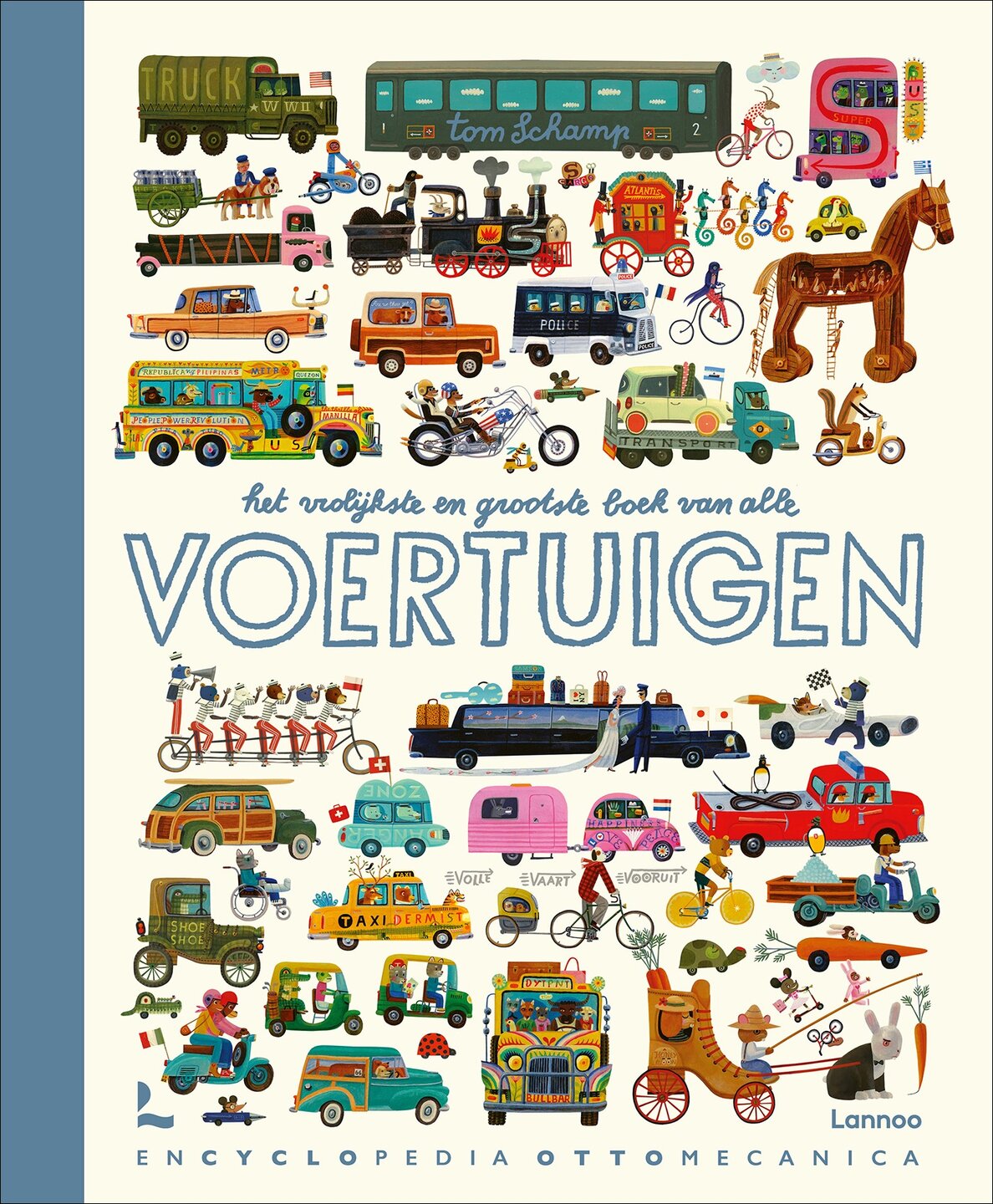 Lannoo Het vrolijkste en grootste boek van alle voertuigen 3+ | Speel je Wijs