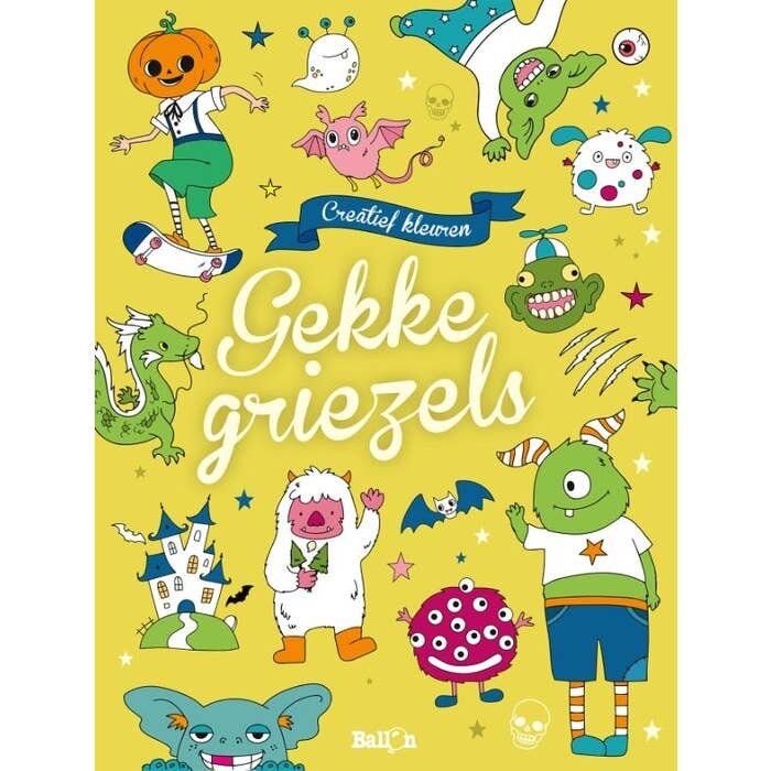 Ballon Kids Creatief Kleurboek Gekke Griezels 5+| Speel je Wijs
