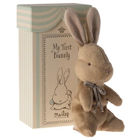 Maileg Plush My first Bunny - Brown | Speel je Wijs