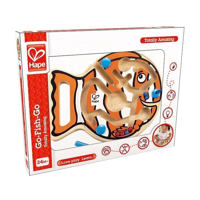 Hape - Magnetisch Doolhof - Go Fish Go | Speel je Wijs