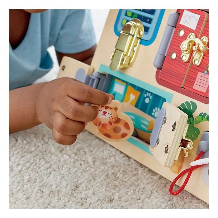 Hape - Activiteitenbord Lock & Learn | Speel je Wijs