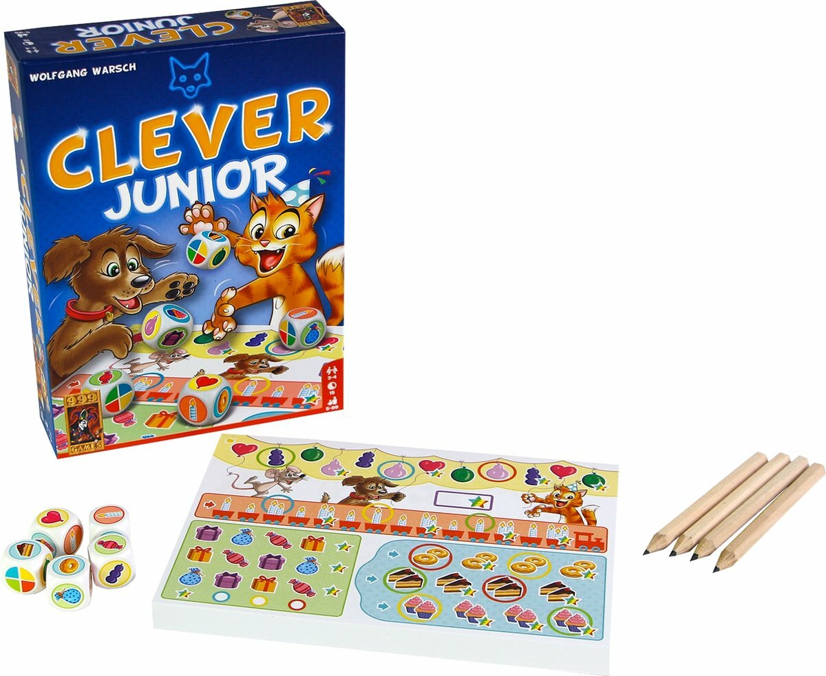 999 Games - Clever Junior | Speel je Wijs