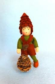 Atelier Pippilotta Twee Dennenappelkinderen | Speel je Wijs