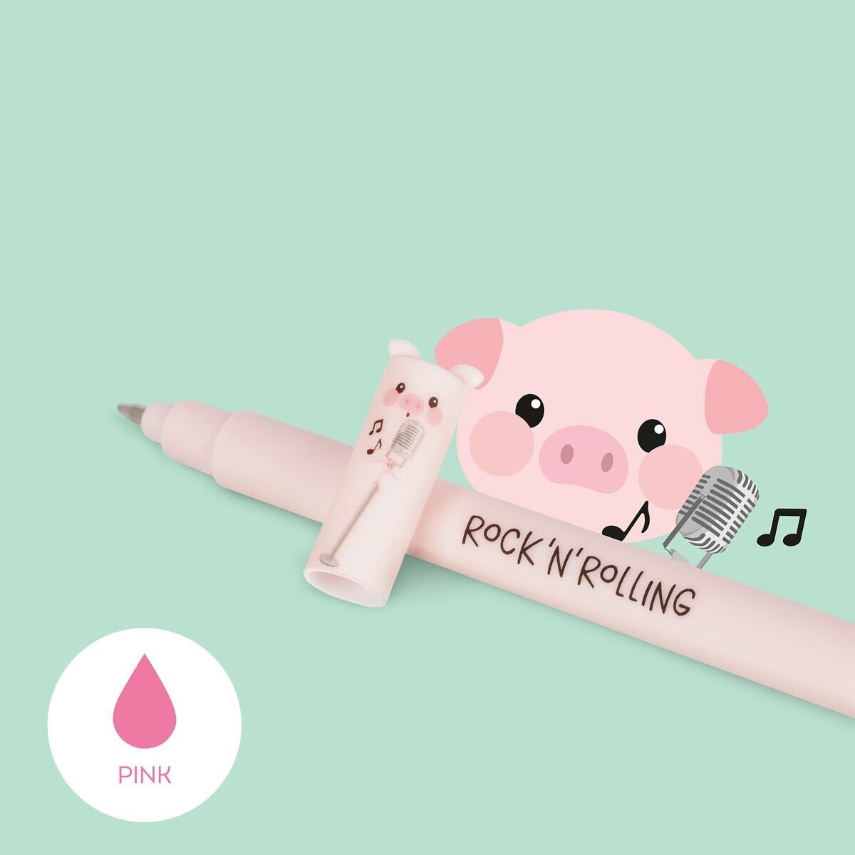 Legami Uitwisbare / Erasable Gelpen - Set van Vier - Farm | Speel je Wijs