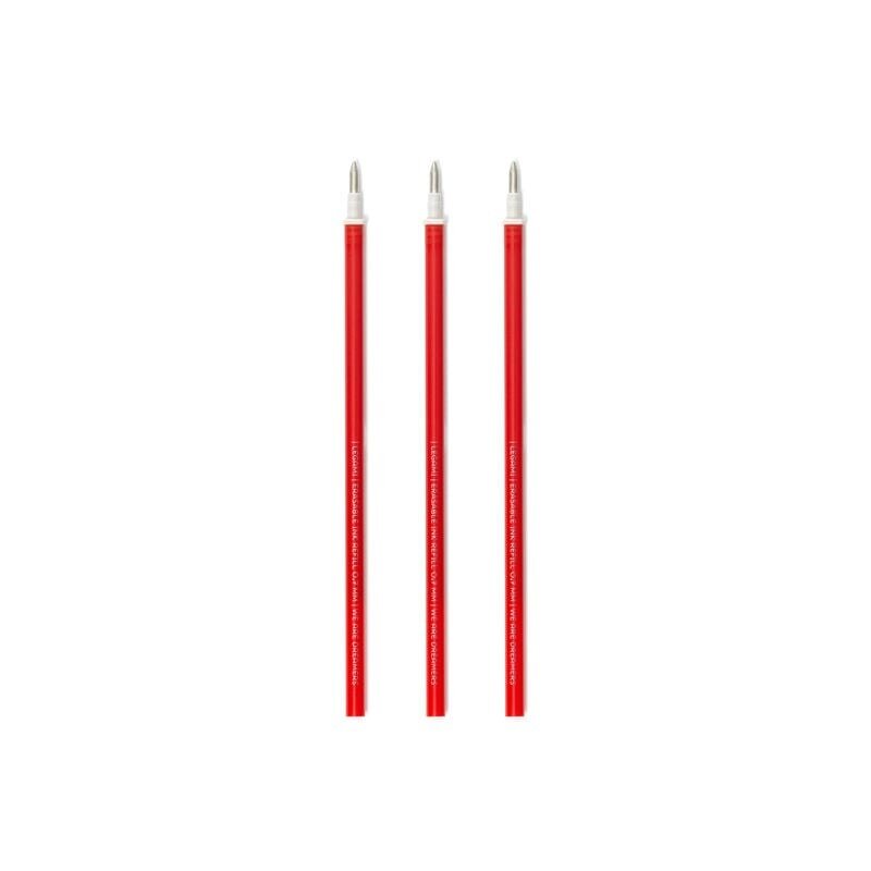 Legami Refills/ Navulling Uitwisbare/ Erasable Gelpen - Rood | Speel je Wijs