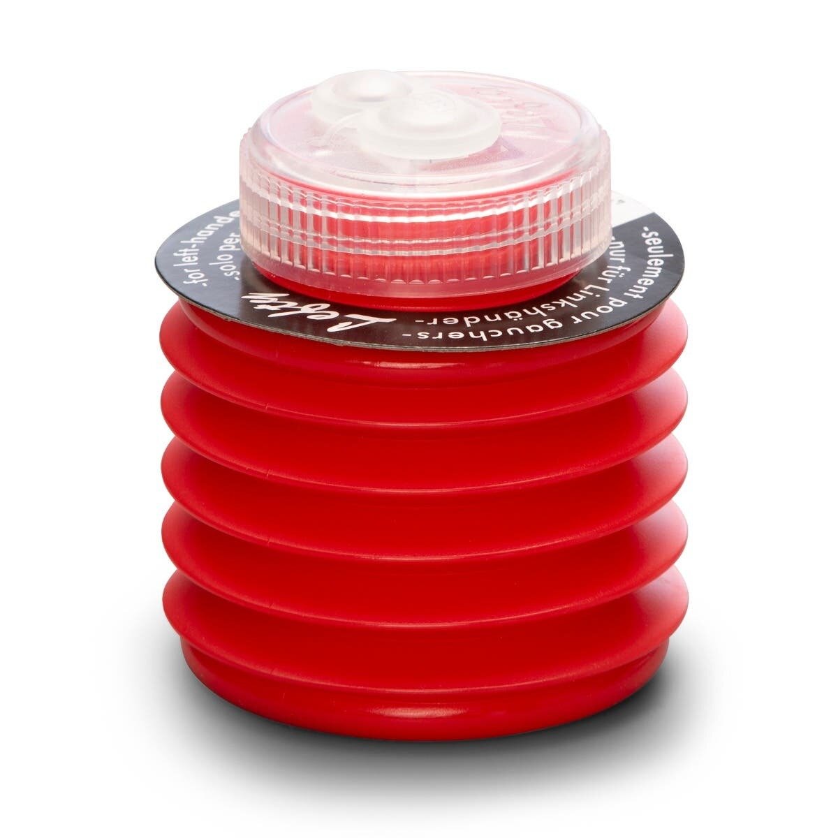 Puntenslijper Geribbeld - Rood LINKSHANDIG | Speel je Wijsd - Rood LINKSHANDIG | Speel je Wijs