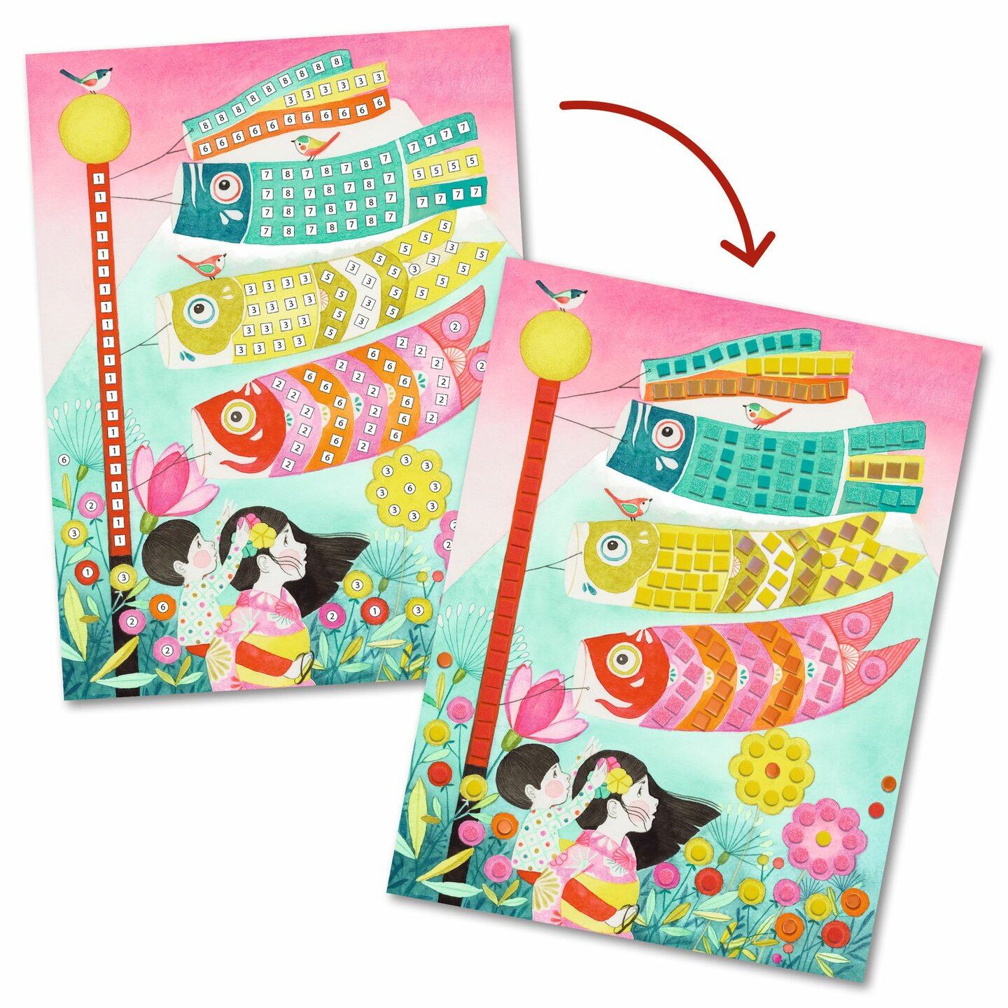 Djeco Mozaïek - Kyoto 5-8 jaar | Speel je Wijs