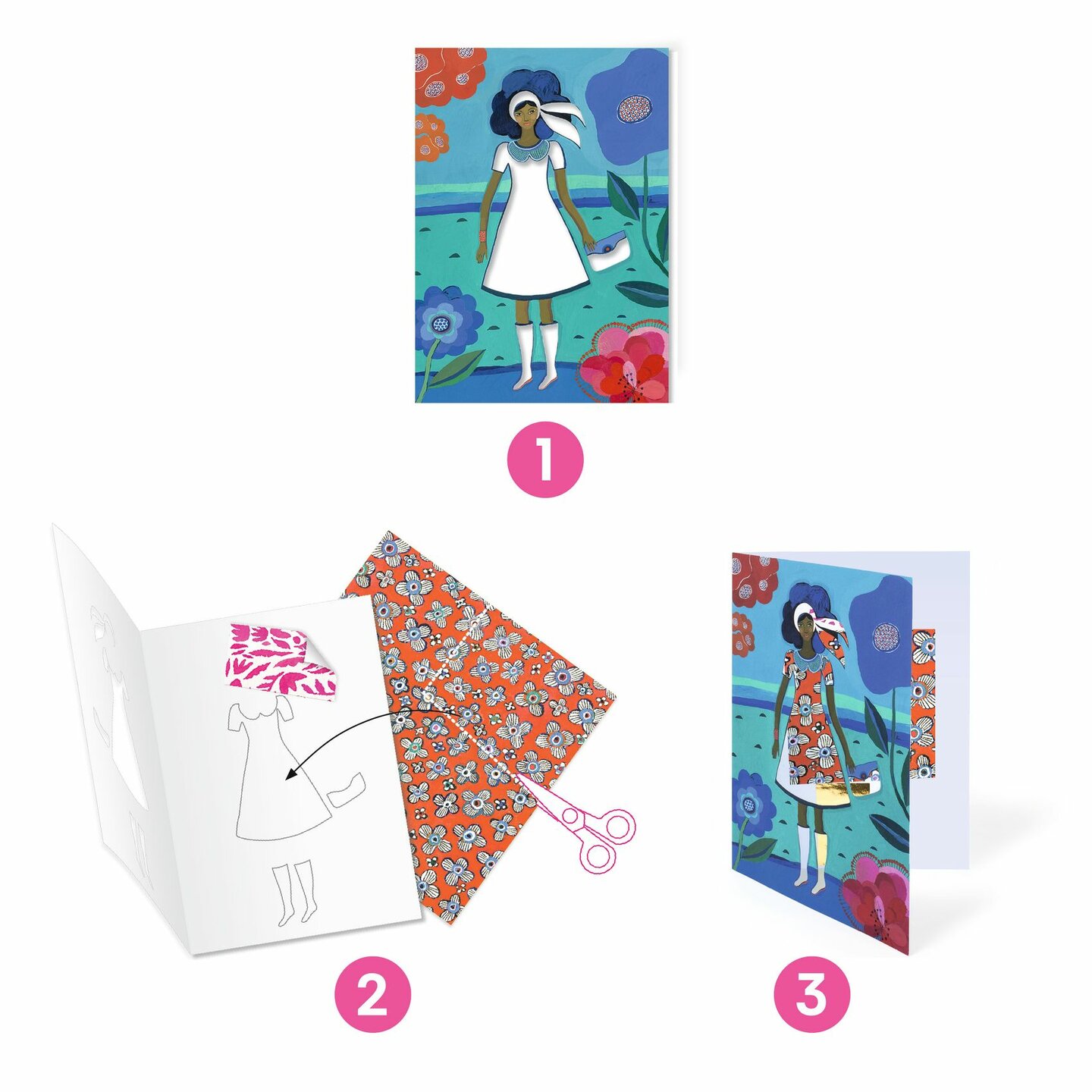 Djeco knutselset Modecreaties - Wax Trend | Speel je Wijs