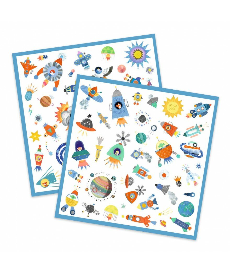 Djeco-Stickers In het heelal | Speel je Wijs