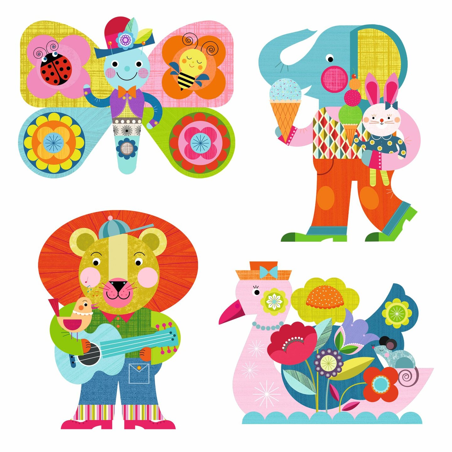 Djeco - Kleuren met Water Animalo 18m+