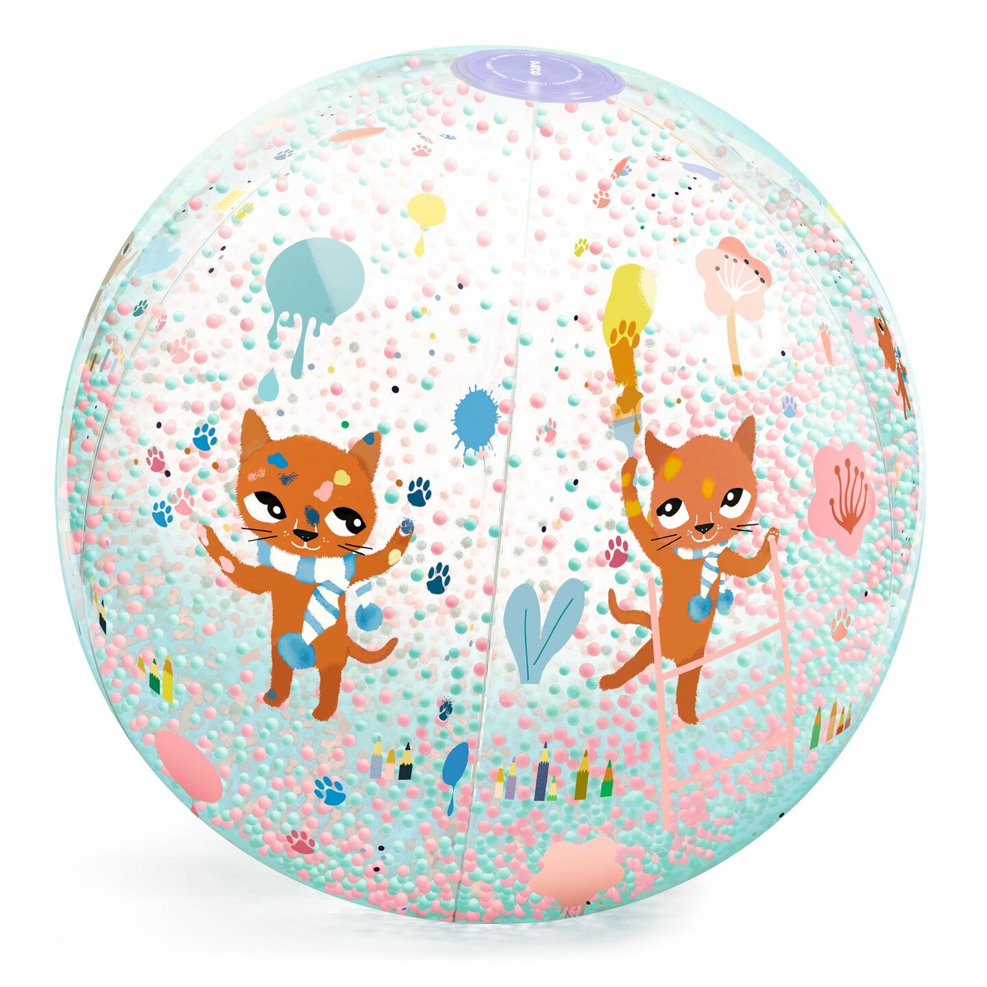 Djeco Opblaasbare bal Marshmallow | Speel je Wijs