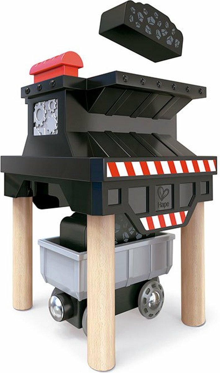 Hape Houten Treinbaan - Mijnbouw set | Speel je Wijs