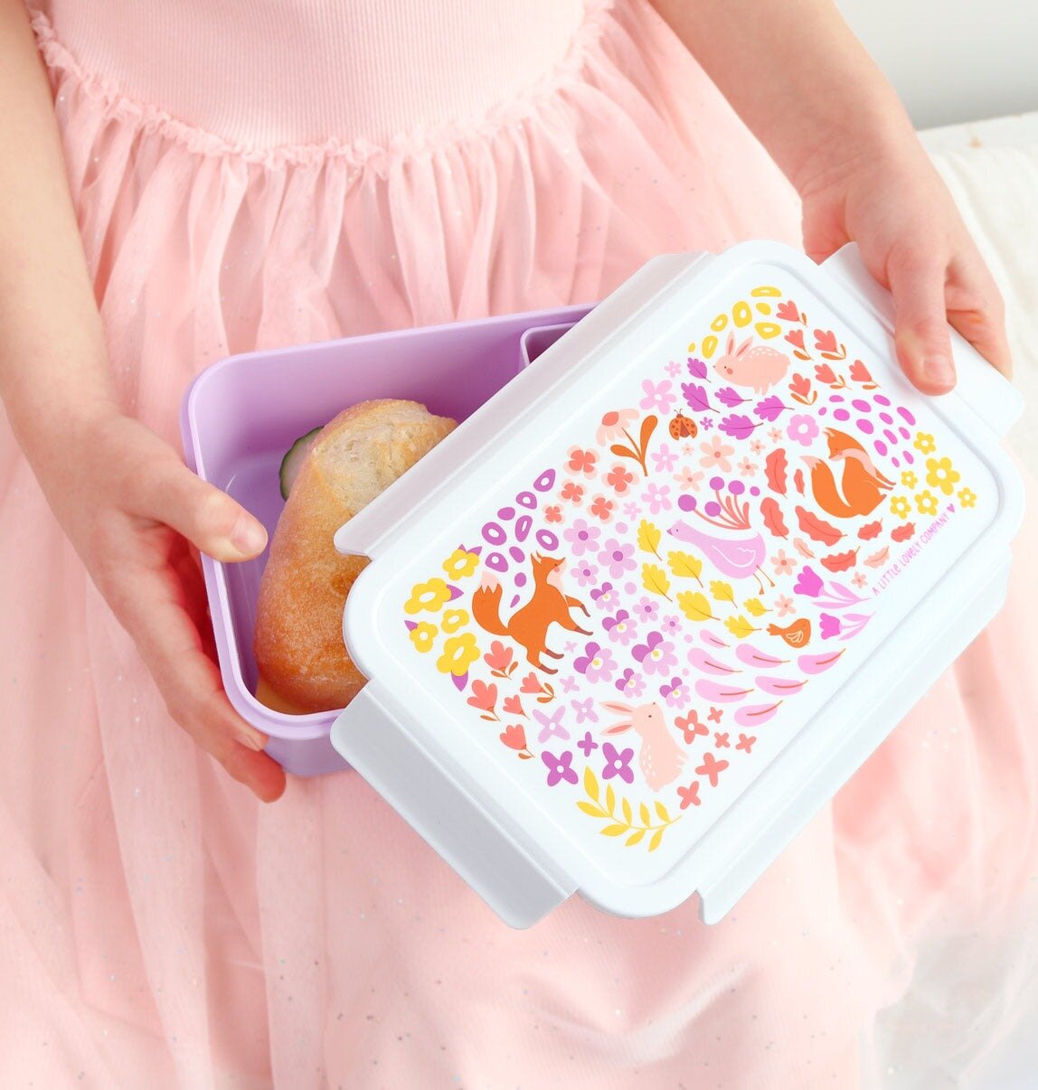 a Little Lovely Company Bento Lunchbox Flower Garden | Speel je Wijs