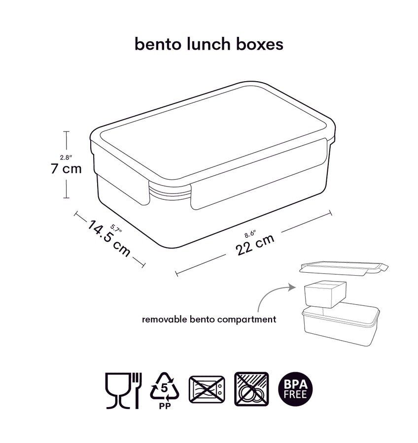 a Little Lovely Company Bento Lunchbox Flower Garden | Speel je Wijs