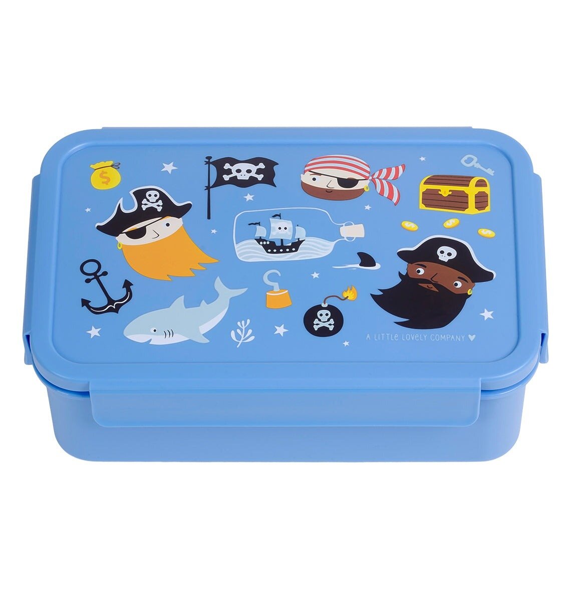 a Little Lovely Company Bento Lunchbox Pirates | Speel je Wijs