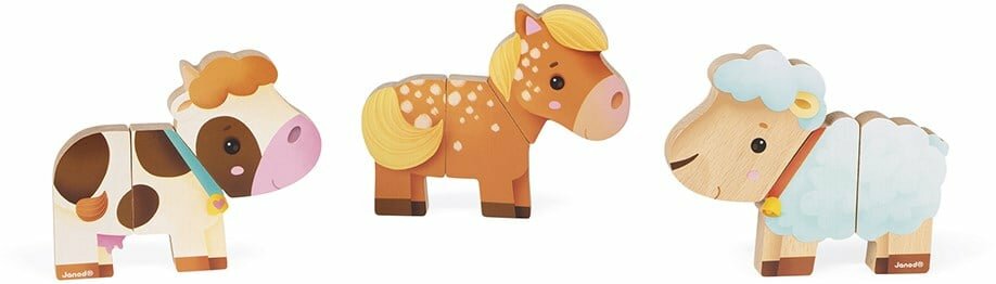 Janod Magneten Boerderij | Speel je Wijs