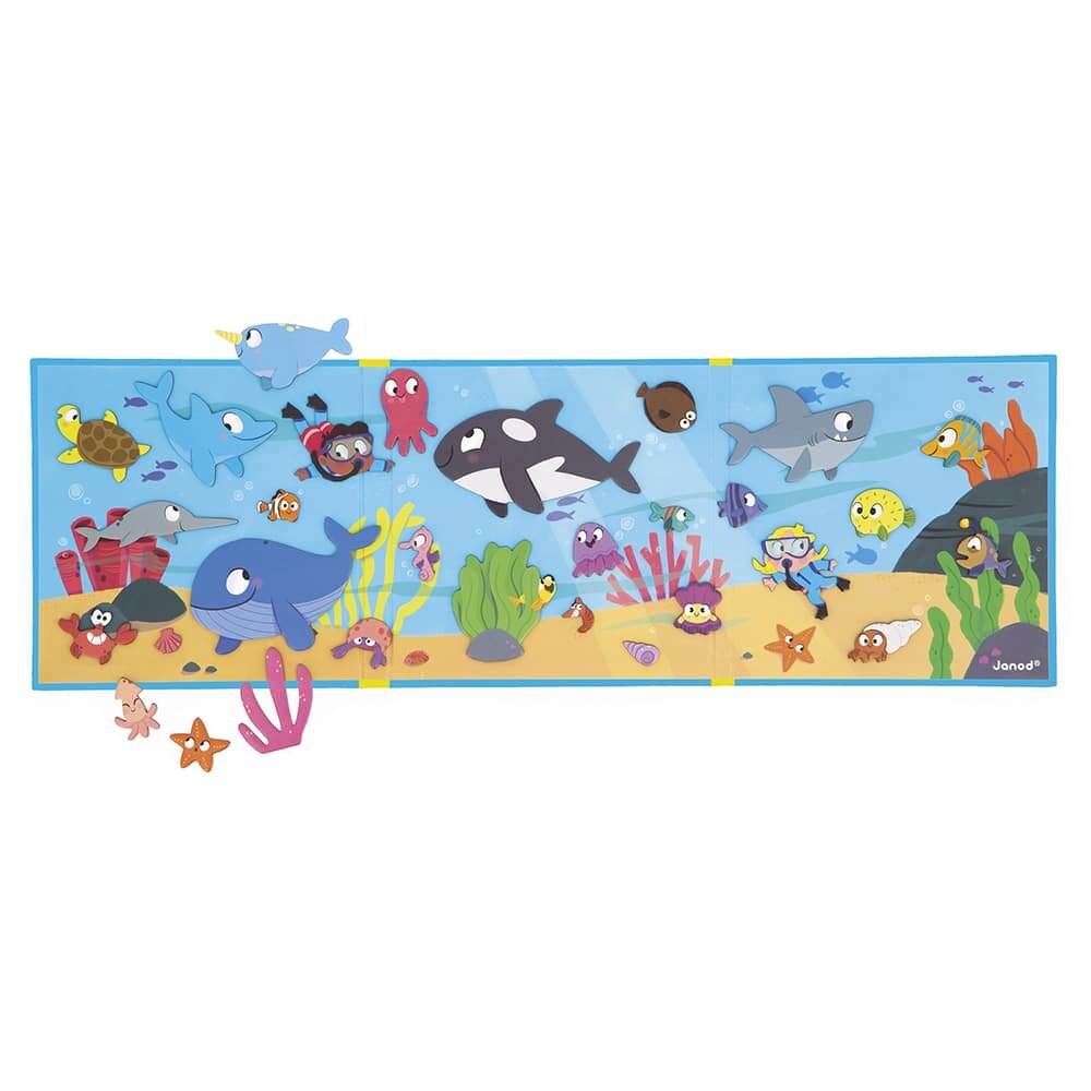 Janod Magneti Stories - Zeedieren | Speel je Wijs