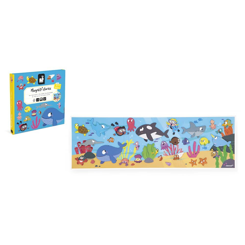 Janod Magneti Stories - Zeedieren | Speel je Wijs