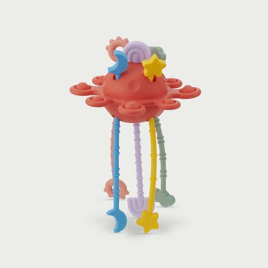 Tickit Silisoft Zip-Trekspeelgoed - Regenboog kleuren | Speel je Wijs