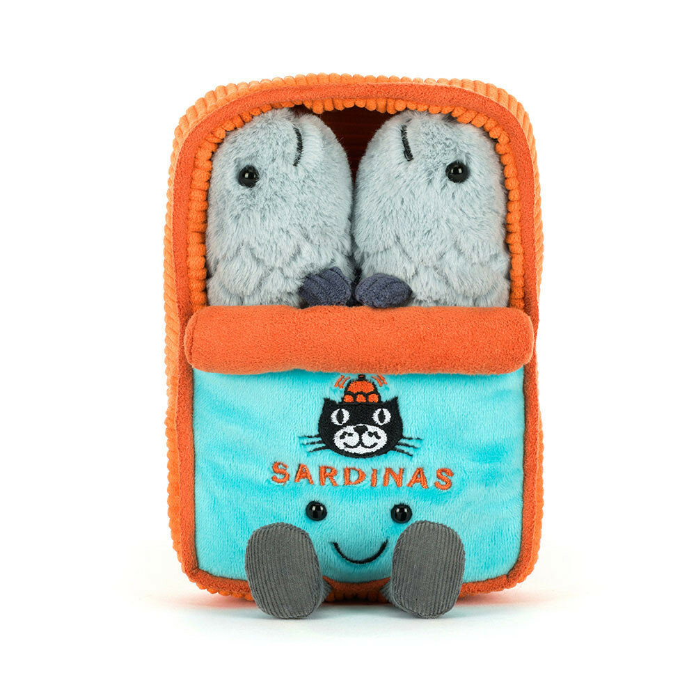 Jellycat Amuseables Sardine Tin| Speel je Wijs