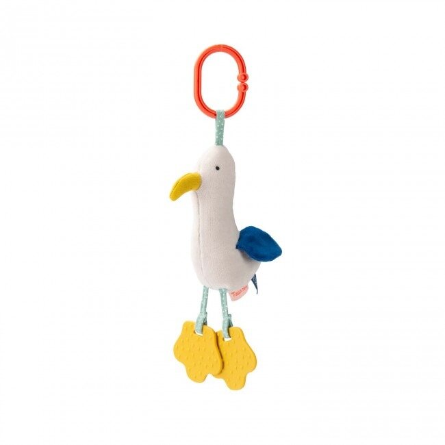 Moulin Roty Activiteiten knuffel  &quot;Puce &amp; Pilou&quot; - Meeuw Marco | Speel je Wijs