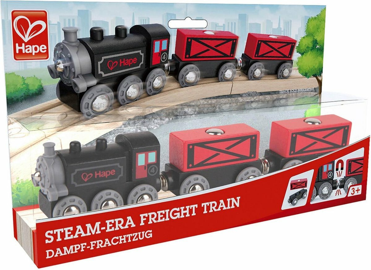 Hape Stoom goederentrein | Speel je Wijs