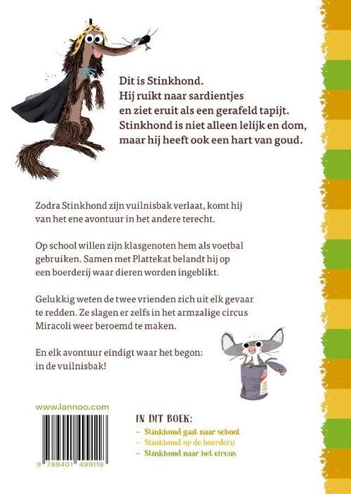 Lannoo Verhalenboek De dikke Stinkhond 6+ | Speel je Wijs
