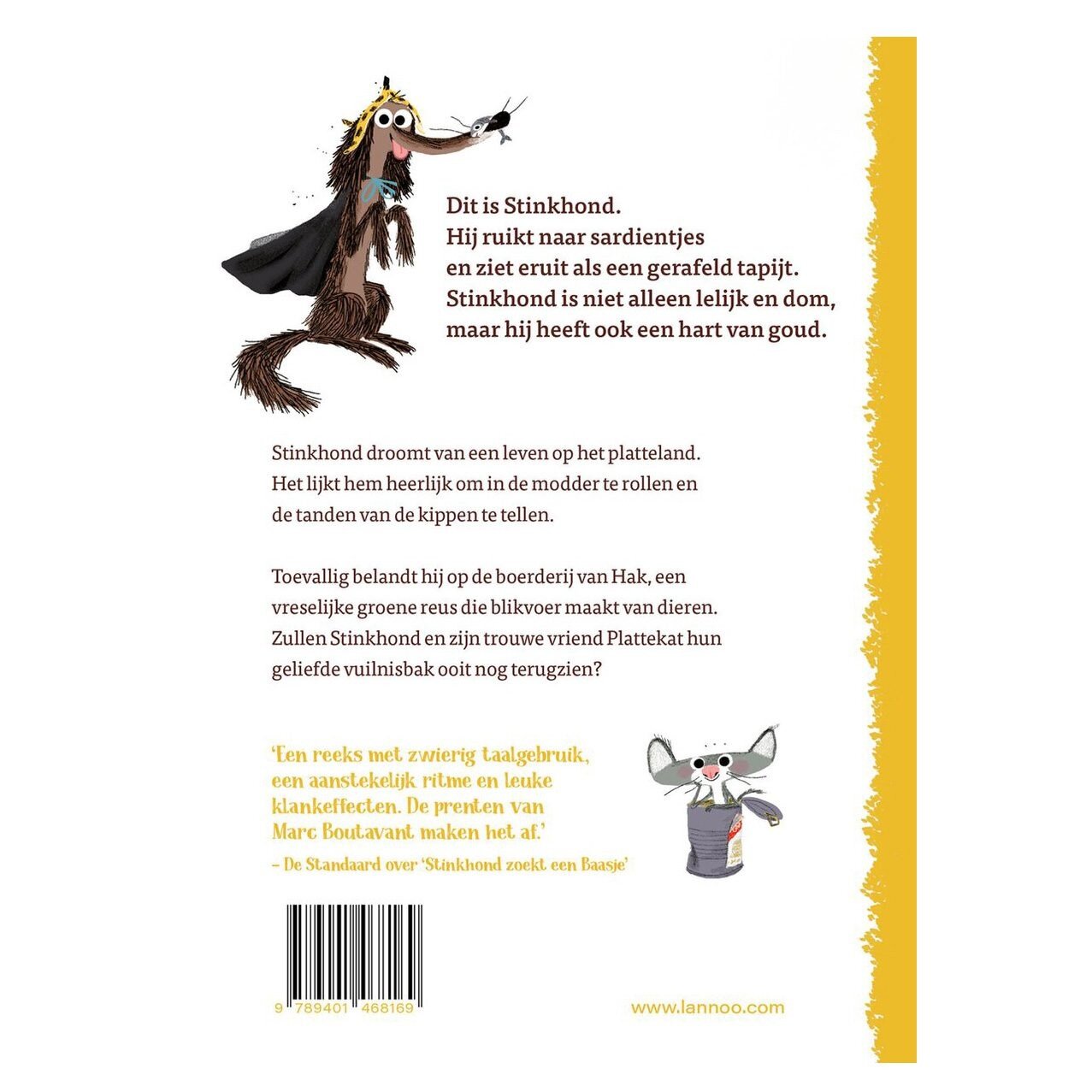 Lannoo Verhalenboek Stinkhond Op de Boerderij 6+| Speel je Wijs