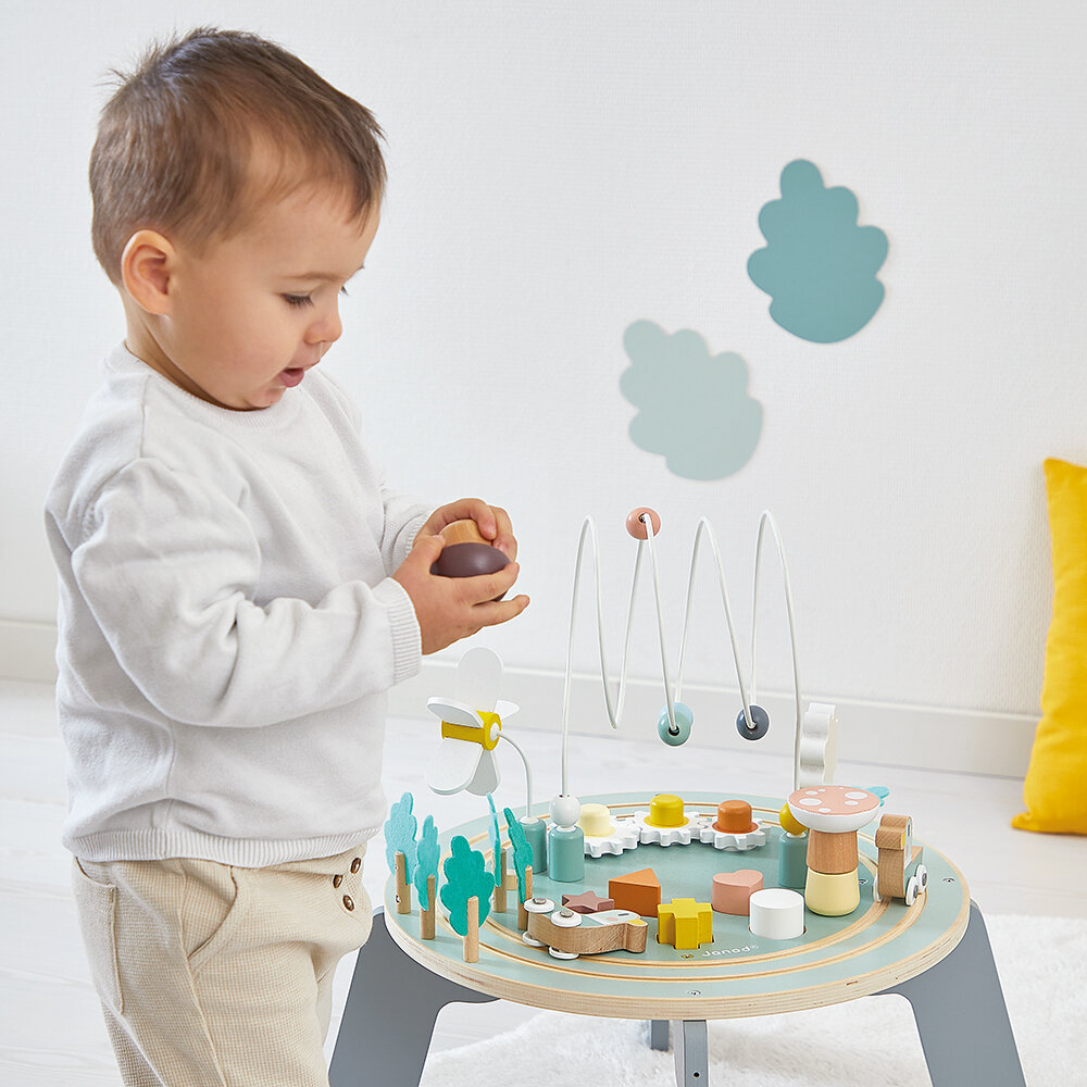 Janod Sweet Cocoon Activiteitentafel - Tuin 12mnd+ | Speel je wijs