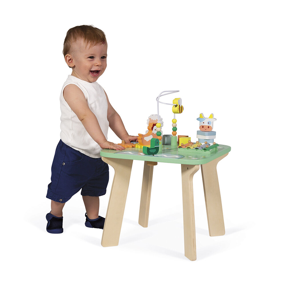 Janod Ik Leer Activiteitentafel - de Weide 12mnd+ | Speel je wijs