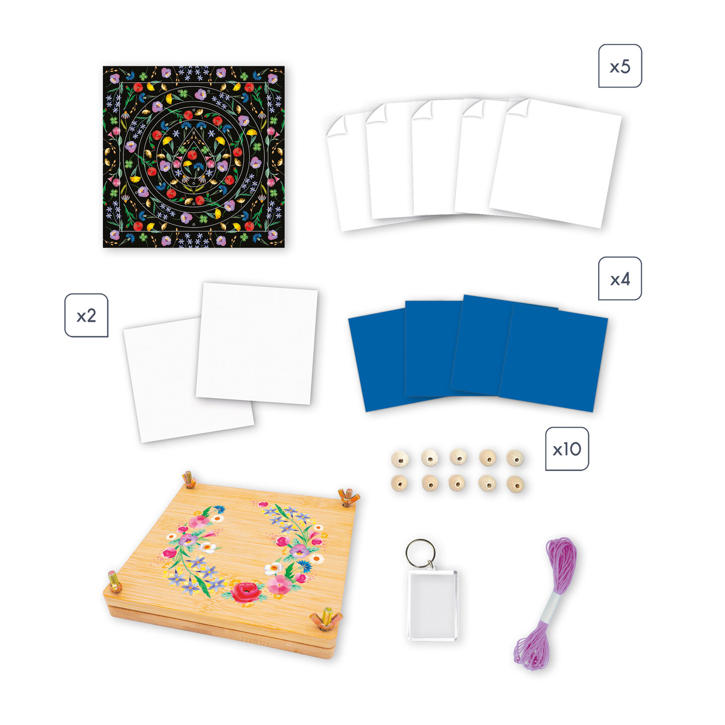 Janod Atelier Deco - Bloemenpers | Speel je Wijs