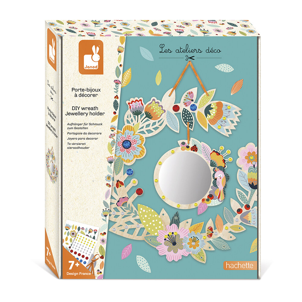 Janod Atelier Deco Krans Juwelen Houder | Speel je Wijs