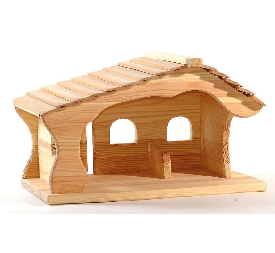 Ostheimer Houten Stal / Kerststal / Boerderij | Speel je Wijs