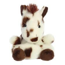 Palm Pals Gevlekt Paard 13cm | Speel je Wijs