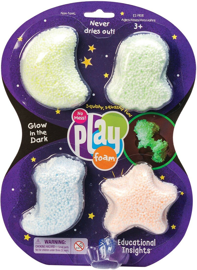 Playfoam&reg; Glow in the Dark - 4 pack | Speel je Wijs