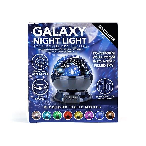 Satzuma Galaxy Nachtlamp | Speel je Wijs