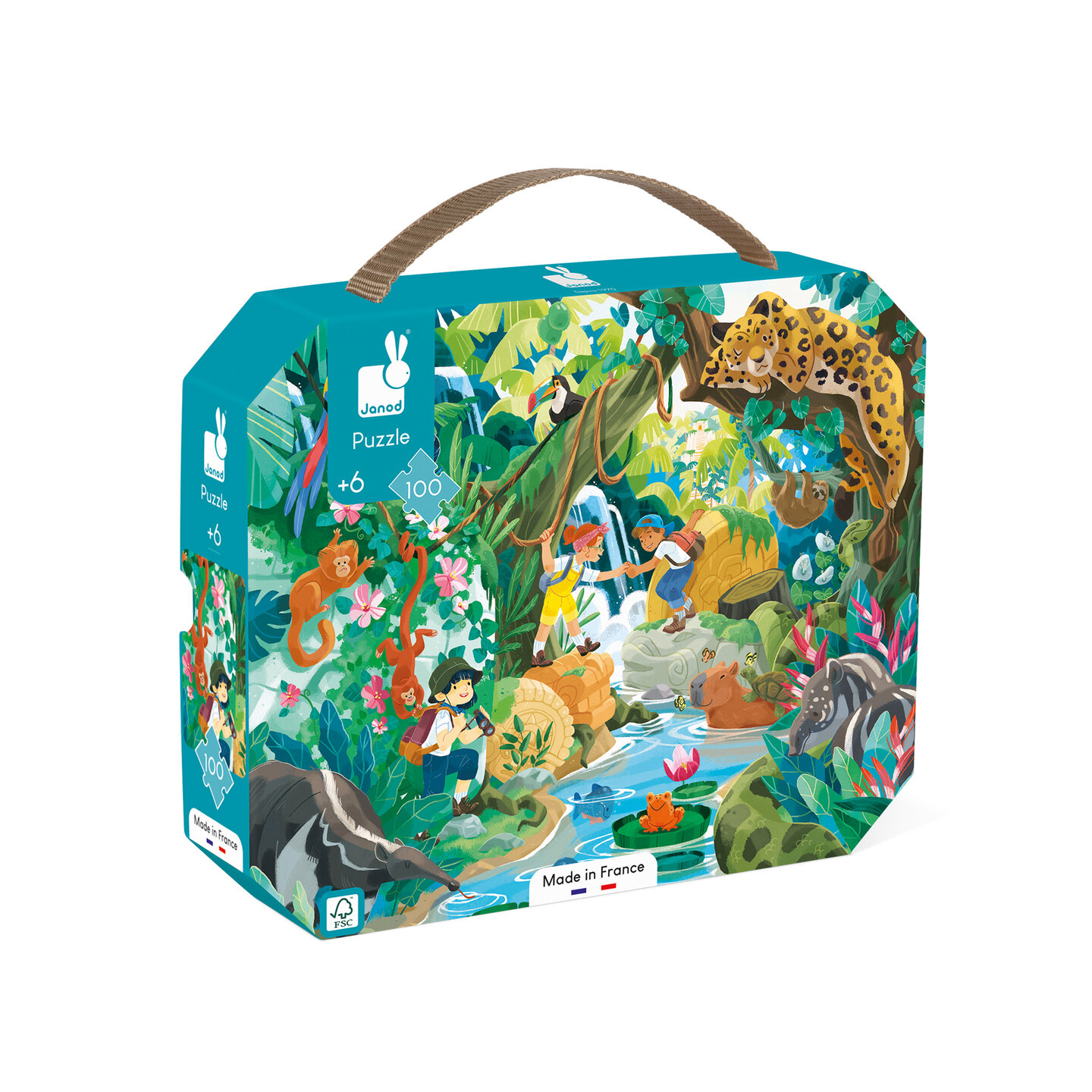 Janod Puzzel Het avontuur 6+ | Speel je Wijs