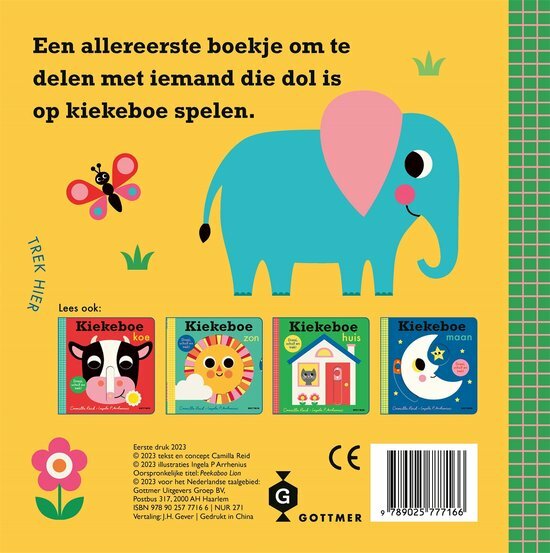Clavis Mijn Schuifboekje Kiekeboe Leeuw 1+ | Speel je Wijs
