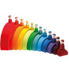 Grimm&#039;s houten Regenboog Groot | Speel je Wijs