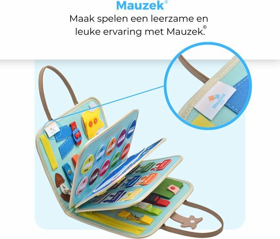 Mauzek Busy Board - Oceaan 3+ | Speel je Wijs