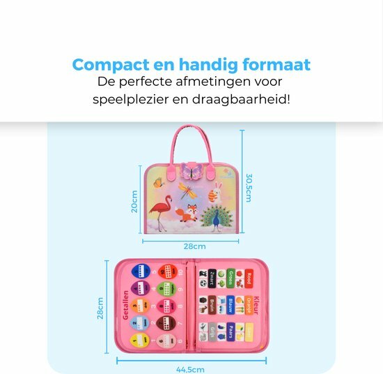 Mauzek Busy Board - Fantasie 3 tm 6 jaar | Speel je Wijs