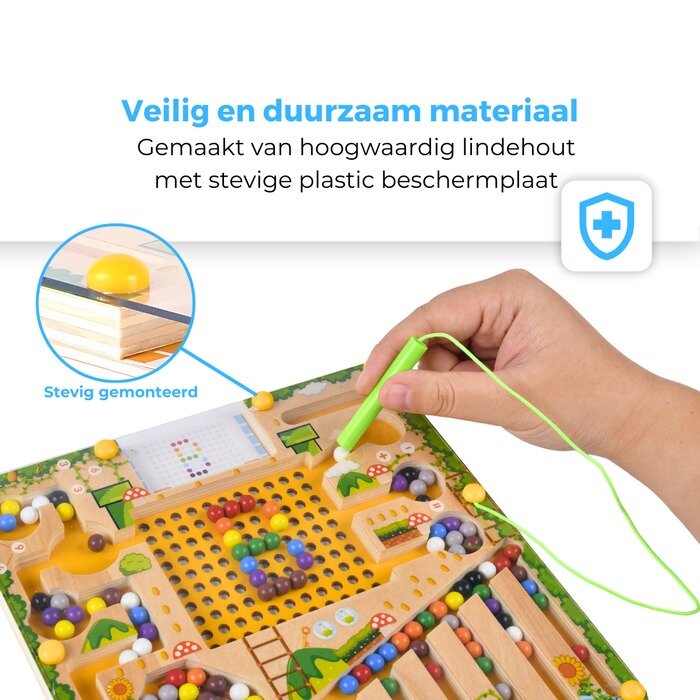 Mauzek Magnetisch Doolhof 3 tm 6 jaar | Speel je Wijs
