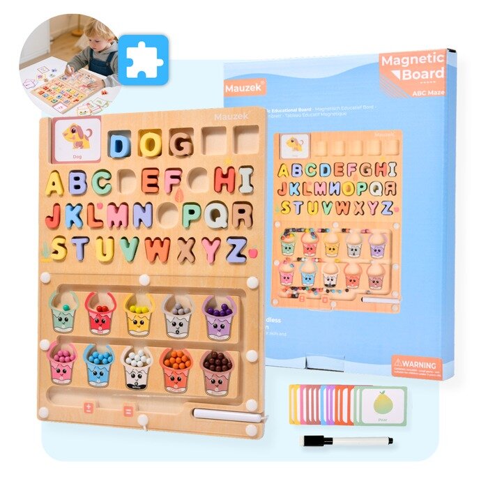 Mauzek Magnetisch Doolhof&nbsp;Deluxe 3 tm 6 jaar| Speel je Wijs