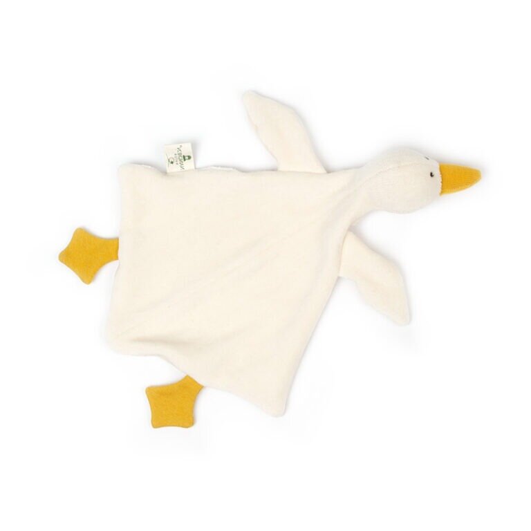 Nanchen Natur Knuffeldoekje - Wilde Gans Fritzi | Speel je Wijs
