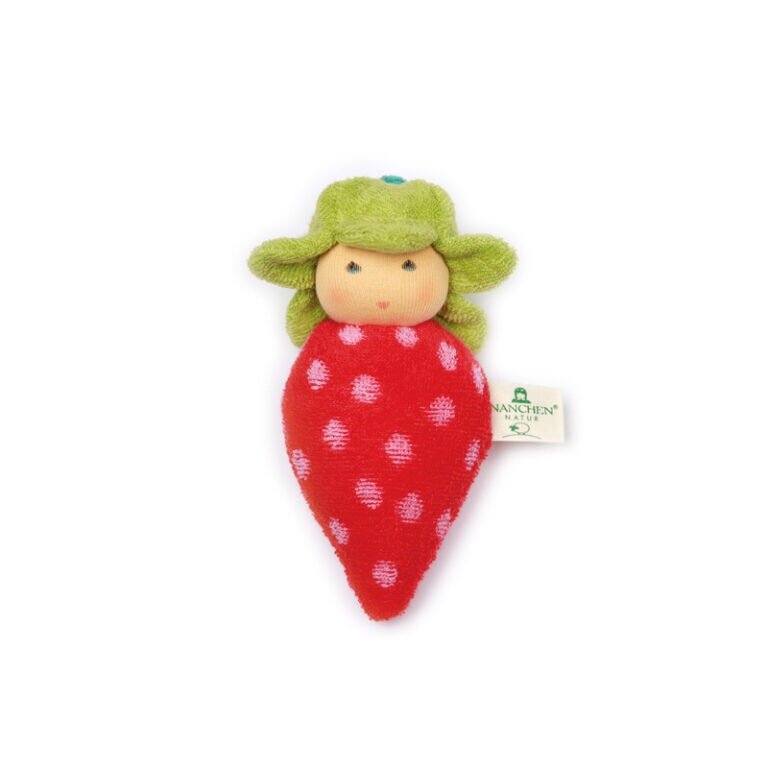 Nanchen Natur Rammelaar - Aardbei | Speel je Wijs
