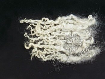 Wensleydale Schapenkrullen / Locken Natuurlijk Wit | Speel je Wijs